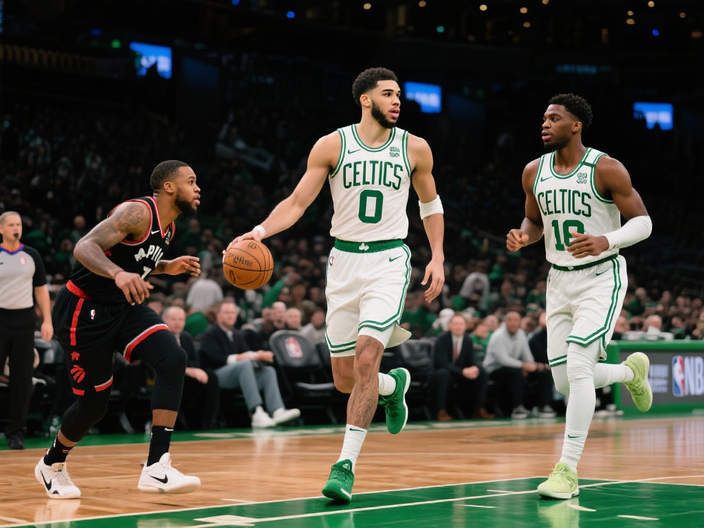 总冠军悬念升级:勇士与凯尔特人季后赛巅峰对决 另一方面,凯尔特人队本赛季的表现同样亮眼